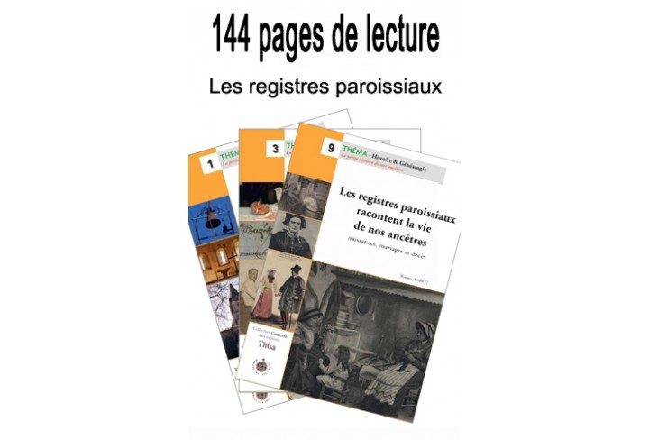 Lot Les Registres paroissiaux