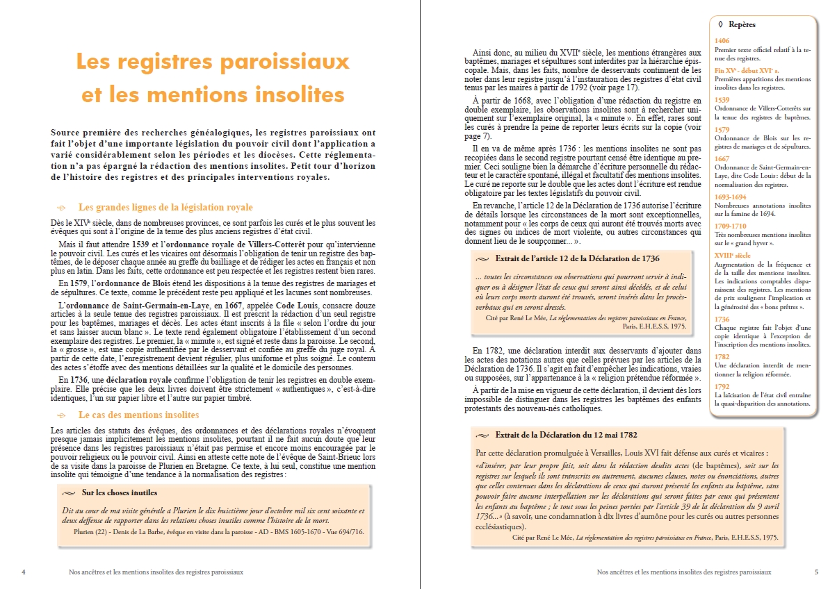 Nos ancêtres et les mentions insolites des registres paroissiaux – Image 4
