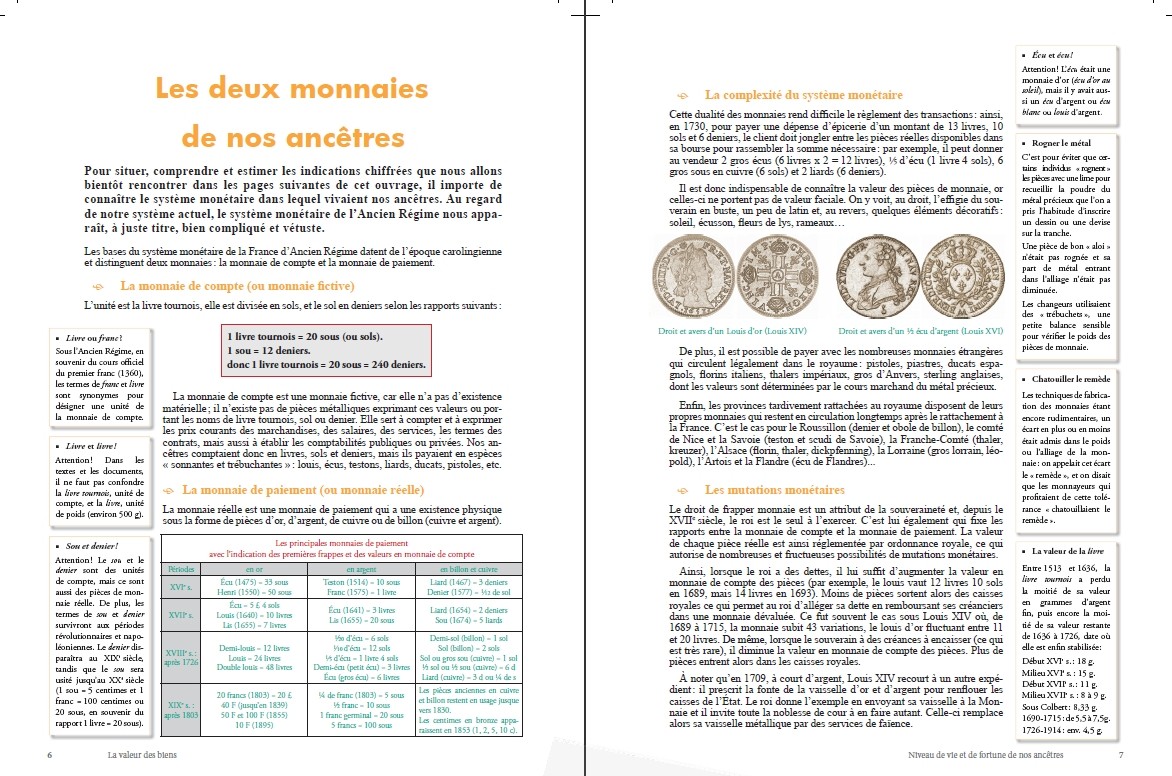 La valeur des biens, niveau de vie et de fortune de nos ancêtres – Image 4