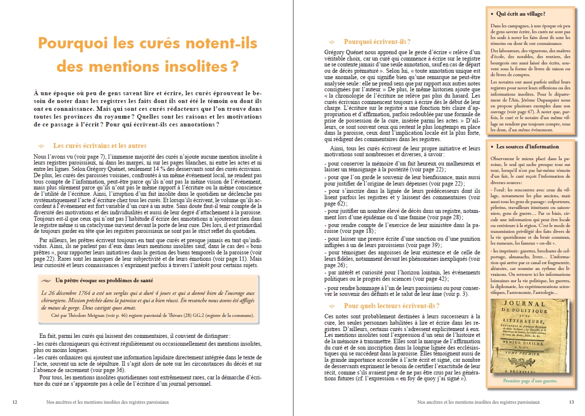 Nos ancêtres et les mentions insolites des registres paroissiaux – Image 5