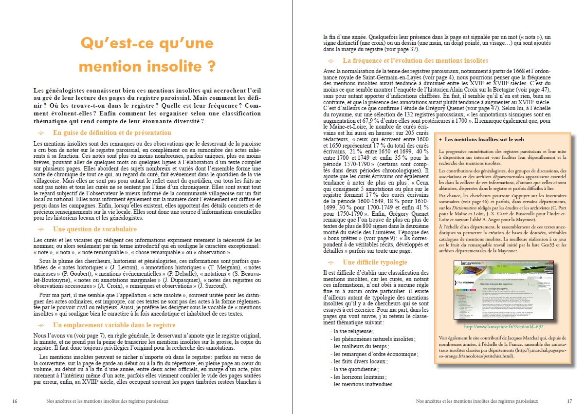Nos ancêtres et les mentions insolites des registres paroissiaux – Image 7