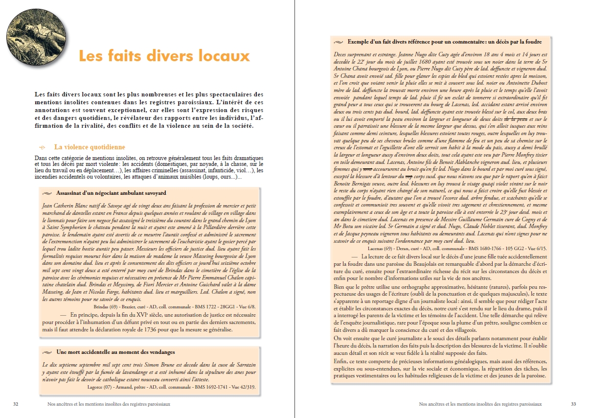 Nos ancêtres et les mentions insolites des registres paroissiaux – Image 11