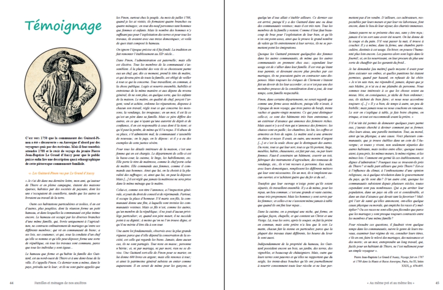 Familles & ménages de nos ancêtres, au même pot et au même feu – Image 11
