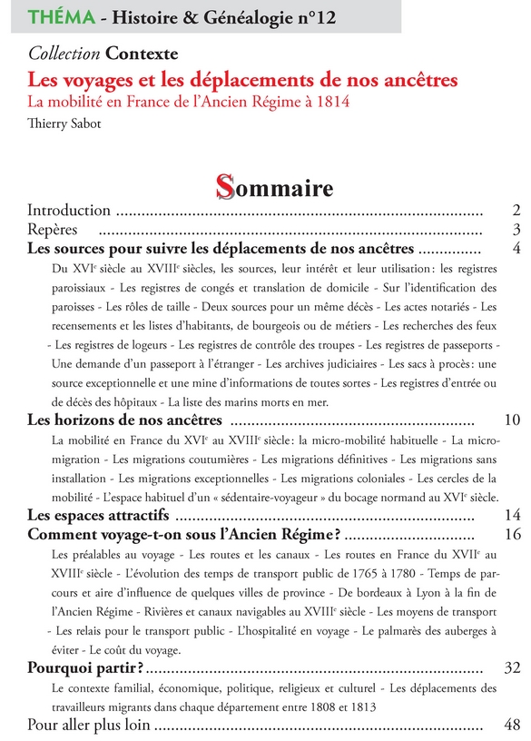 Les voyages et les déplacements de nos ancêtres – Image 2