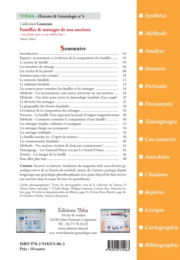 Familles & ménages de nos ancêtres, au même pot et au même feu – Image 2
