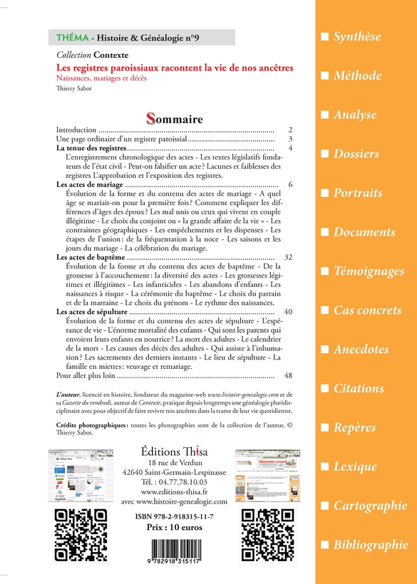 Les registres paroissiaux racontent la vie de nos ancêtres – Image 2