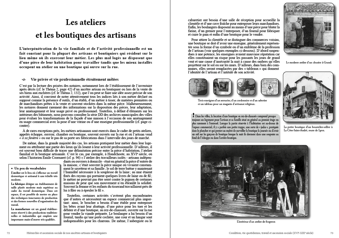 Hiérarchie, ascension sociale et migration de nos ancêtres paysans, artisans, boutiquiers, de leurs épouses et de leurs filles – Image 6