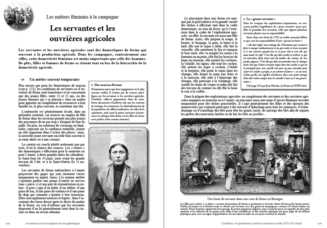 Hiérarchie, ascension sociale et migration de nos ancêtres paysans, artisans, boutiquiers, de leurs épouses et de leurs filles – Image 7